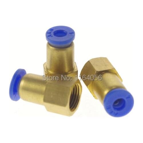 10) Tube OD 8mm x 1/4" BSPT Female Pneumatic Jointer Connector Fitting
