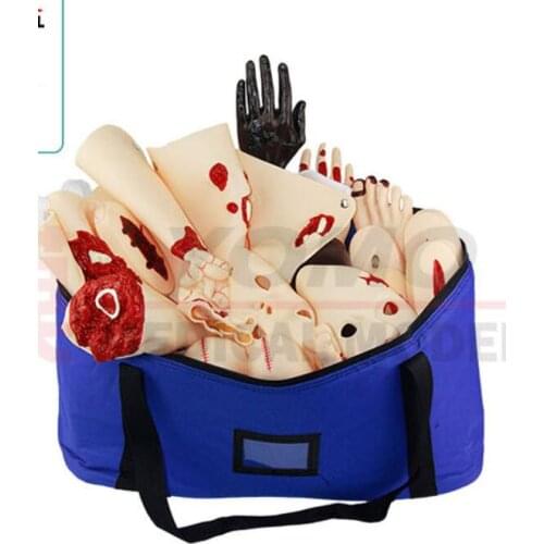 15 pcs Trauma evaluation module Emergency care Medical first aid simulation Trauma model teaching equipment
