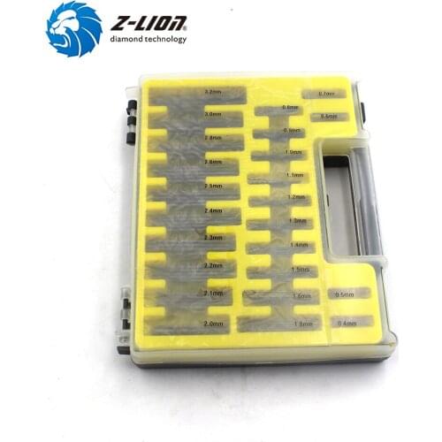 Z-LION 150pcs 0.4-3.2mm Mini Twist Drill Plastic Box Drill Bit for Small Set Hot Sale 150PC Mini Twist Drill Punch Box Molding