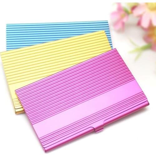 200pcs customized logo business card holder; aluminum alloy business card holder; metal card holder; OEM card holder jyt09