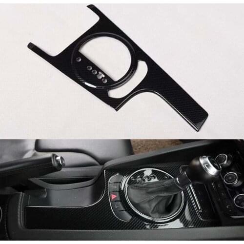 Car Gear Shift Panel Frame Cover Styling For Audi TT 2008-2014 Left Hand Drive Interior Auto Molding Accessories