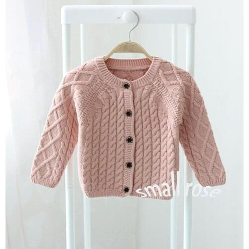 New 2020 spring autumn Baby Sweaters kids clothes children cotton knitted sweater coat baby girls sweater cardigan