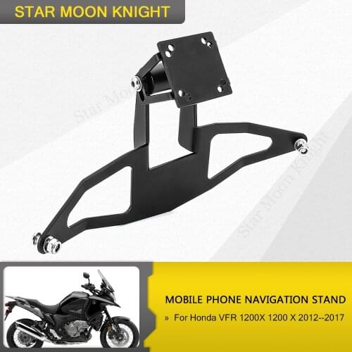 For Honda VFR1200X Crosstourer GPS Navigation Phone Mount Bracket VFR 1200X 1200 X 2012-2017 2016 2015 Accessories vfr 1200 x