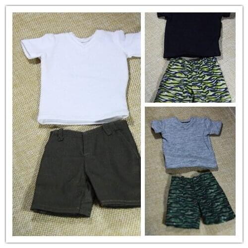 1/6 Scale Figure doll Accessory male clothes T-shirt+shorts for 12" Action figure doll,not include doll and other 16B2835