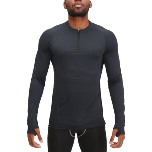 New Men Sportswear Sports Quick-Drying Clothes Long Sleeve Sports T-Shirt Fitness Long-Sleeved T-Shirt Workout Clothes