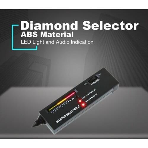 New Digital Diamond Gems Tester Pen Portable Gemstone Selector Tool LED Indicator Accurate Reliable Jewelry Test Tool