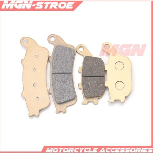Motorcycle Front Rear Brake Pads for NSS250 FORZA250 2000 2001 2002 2003 2004 VN650 Vulcan S 2015 2016 2017