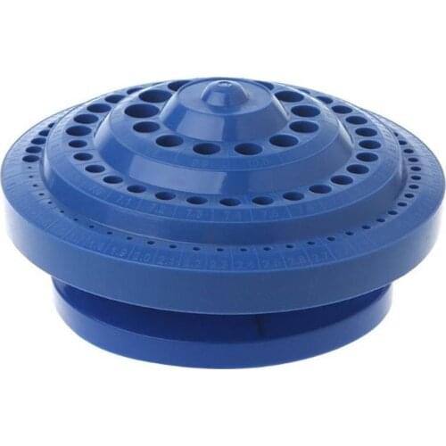 Blue Drill Bit Storage Case Plastic Round Shape Hard Organizer Hole Tool Storage Box Container High Quality Dropshipping
