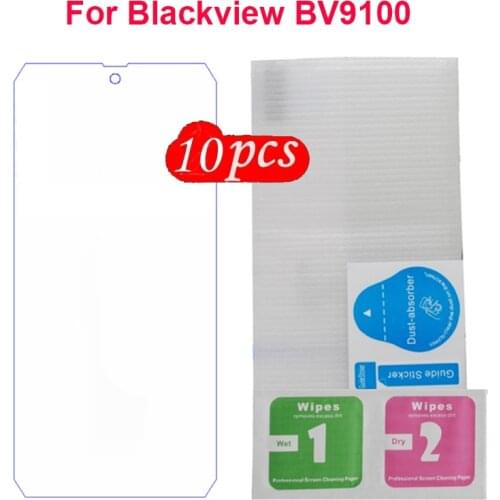 10PCS for Blackview BV9100 Pro Tempered Glass High Quality Premium Screen Protector Phone Film For Blackview BV9100 IP68 Glass