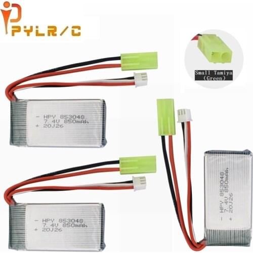 7.4V 850mah lithium battery for 9300 9301E 9302E 9303E 9034E 9305E 2.4G 1:18 Remote Control 4WD High-speed Off-road RC Car