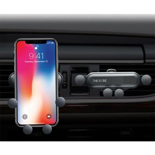 Car accessories Gravity Support Phone Holder for Hyundai SantaFe Veracruz Mistra Tucson Veloster Rohens AZERA Avante IONIQ