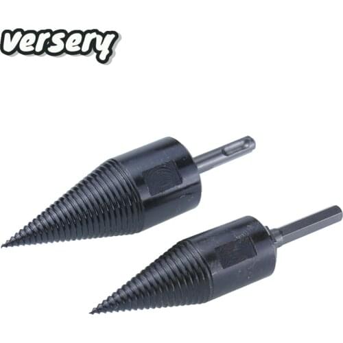 Free shipping 1PC Drill Bit Chop Wood Splitting Tool Splitting Cone Log Splitters Wood Breaking Machine Breaker Firewood Chopper
