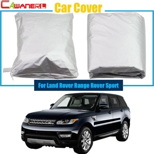Cawanerl Full Car Cover Anti UV Sun Snow Rain Resistant Protector Cover Dustproof For Land Rover Range Rover Sport