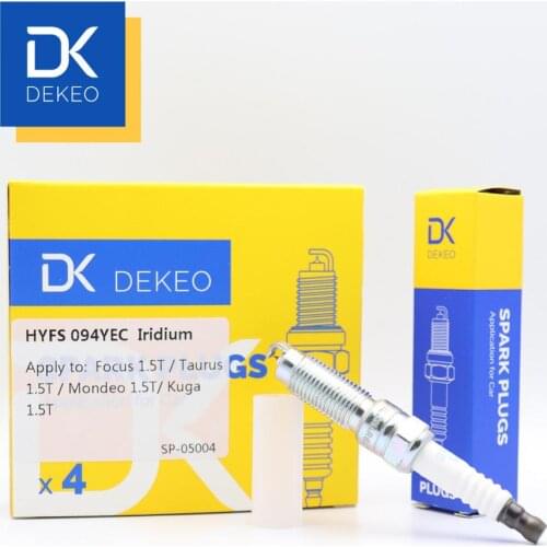 Dekeo For Ford Escape S SE Fusion Energi Platinum SE Luxury Energi Platinum Hybrid S SE Sport Titanium Spark Plug HYFS094YEC