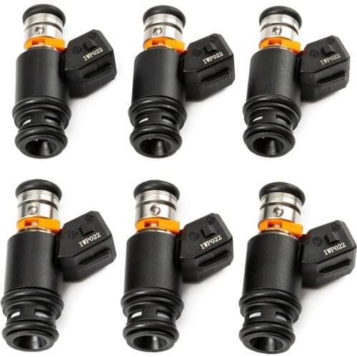 New 6PCS Car Accessories Fuel Injectors for Volkswagen VW Golf Jetta EuroVan 2.8L V6 IWP022 021906031D 021906031B