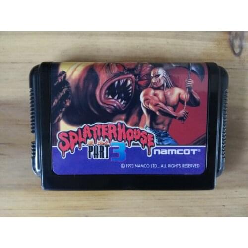MD Game : SPLATTER HOUSE PART 3 ( Japan Version!! )