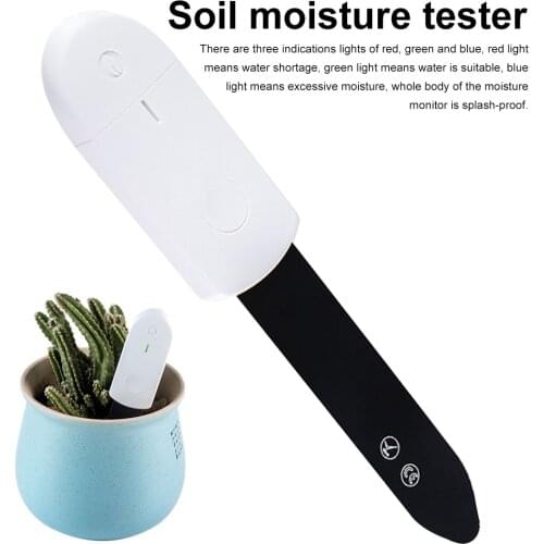 Soil Moisture PH Meter Tester Soil Moisture Sensor Monitor Soil Hygrometer Humidity Testing Instrument For Indoor Plants Flowers
