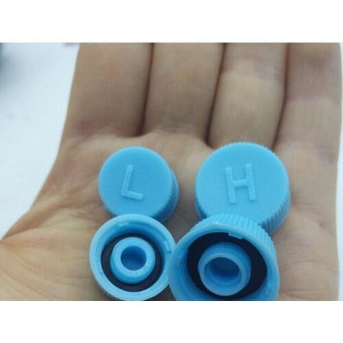 Fit for Nissan air conditioner valve cover high and low pressure dust cap H refrigerant with fluorine cover 1pcs