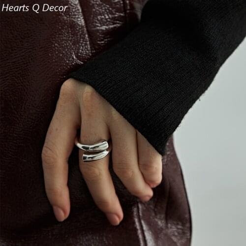 Brass Geo Twist Solid Statement Ring Punk Party Designer Club Cocktail Party Gown Amazing Gift Trendy Top Jewelry