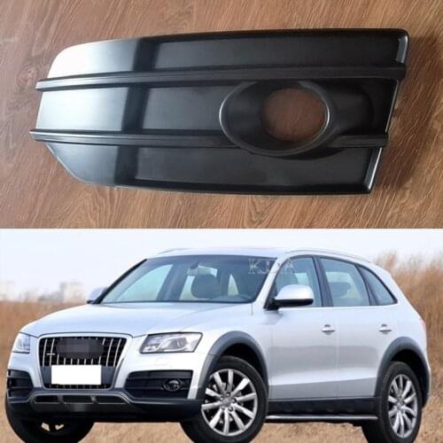 Left Right Front Bumper Fog Light Grille Grill For Audi Q5 Plus 2011 2012 2013 2014 2015 2016 2017 2018 8R0807681G 8R0807682G