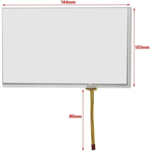 New Touchpad 7 Inch 164*103 4-Line For KDT5666 KDT-5666 Touch Screen Panel Digitizer Glass Sensor 164mm*103mm