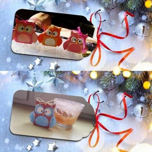 New Metal Cutting Dies Owl New Stencils For DIY Scrapbooking Paper Cards Craft Making Craft Decoration 8.6*13.2 mm