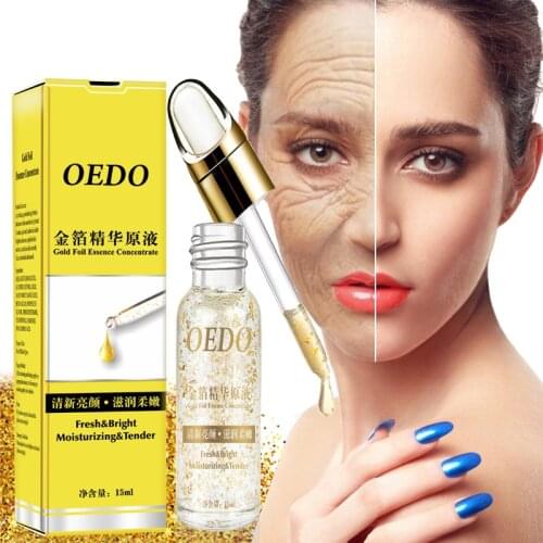 New models Gold Foil Hyaluronic Acid Serum Face Anti-Aging Wrinkle Lift Firming Whitening Moisturizing Acne Treatment Skin Care