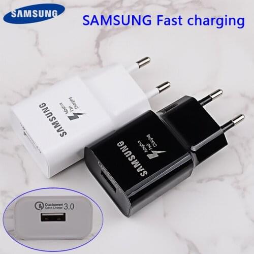 Original Samsung Fast Charger QC 3.0 charge power adapter Usb cable For Galaxy J3 J5 j7 A3 A5 A7 2016 Note 4 5 S4 S 2 S6 S7 EDGE