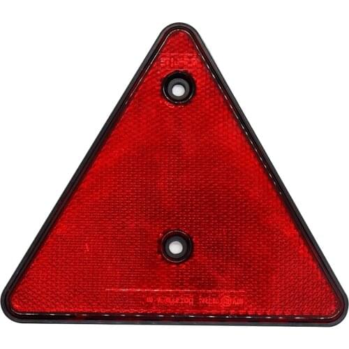 Reflector, Rear Light Shell Safety Warning Sign Tape for Truck Motorcycle ATV Scooter - Red