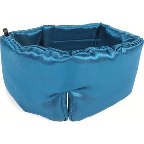 Portable 3D Memory Sponge Blindfold Silk Sleep Eye Mask Travel Sleep Rest Aid EyePatch Eye Cover Shade Sleeping Eye Band