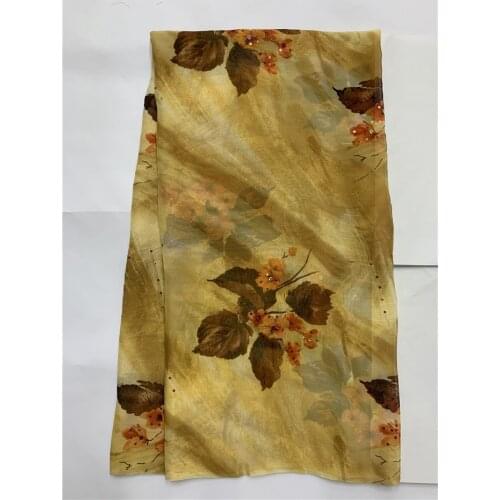 Most popular nigerian soft silk fabric 2020 high quality swiss lace fabric african silk and chiffon fabric 5yards L72703