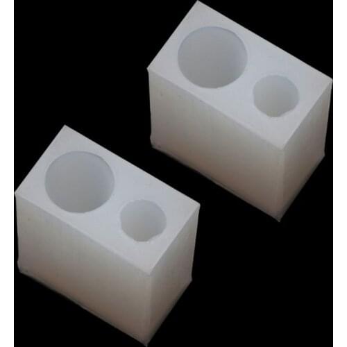 Cute Devil Horns Hair Clips Resin Molds Epoxy Resin Mould Jewelry Making Tools XX9C