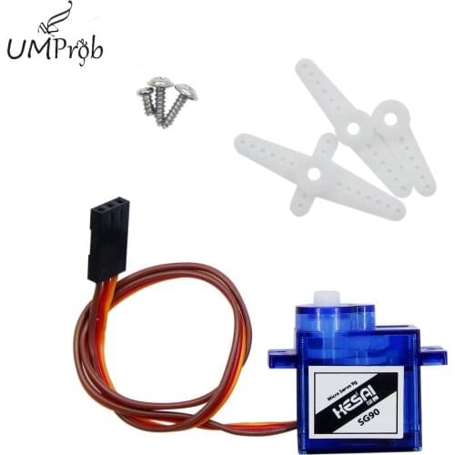 Smart Electronics Rc Mini Micro 9g 1.6KG Servo SG90 for RC 250 450 Helicopter Airplane Car Boat SG90 Bracket