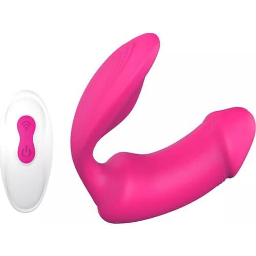 Wearable Clitoris Stimulator Wireless Remote Vibrator 9 Modes G Spot Masturbation Adults Erotic Toys for Female Women Couples