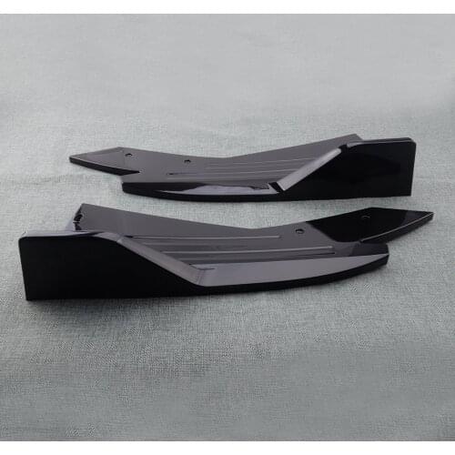 Rear Bumper Corner Apron Spat Lip Wrap Splitter Diffuser Canard Protector Fit for Lexus IS200T IS250 IS350 IS300 2014 2015-2020