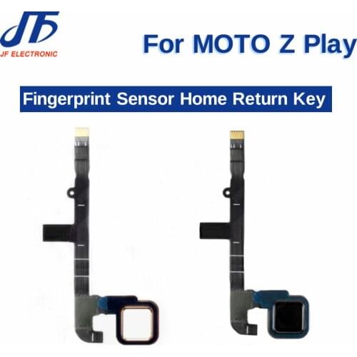 For Motorola Z play XT1635-03 Home Button Finger Reader For MOTO Z2 play Fingerprint Reader Sensor Flex Cable