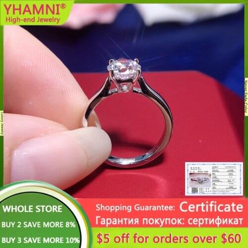 YHAMNI Rings With Diamonds