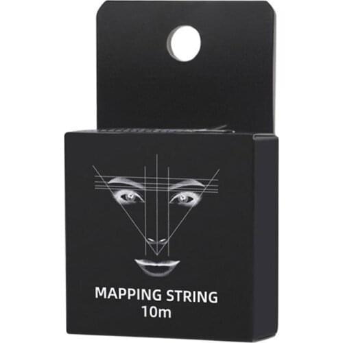 1pc 10m Tattoo Thread Eyebrow Marker Thread Tattoo Eyebrow Brow Brows Inked Pre-inked Mapping Tattoo String Pre Thread Poin