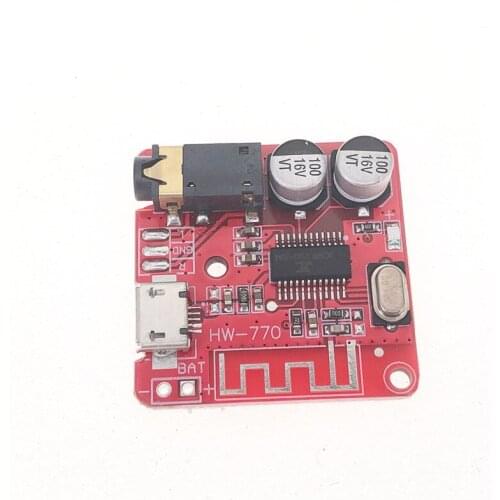 10PCS MP3 Bluetooth Decoder Lossless Car Speaker Audio Amplifier Board Modified Bluetooth 4.1 Circuit Stereo Receiver Module 5V