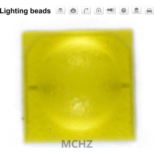 100pcs TIAN DIAN Flip chip 3535 power Ball head lens 3 W SMD LED diodo 3 V 1000ma