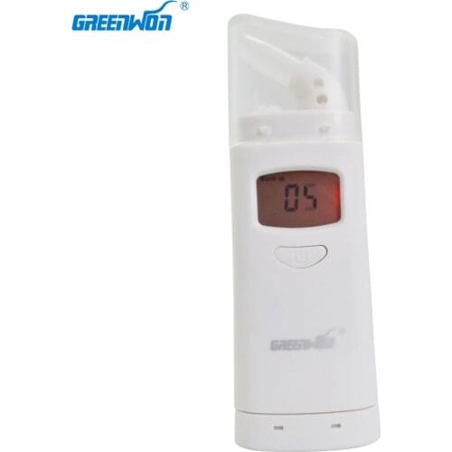 GREENWON Digital alcohol tester with red backlight Alcohol meter Breathalyzer detector