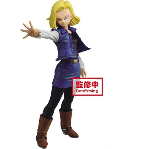 Pre-Sale Bandai Dragon Ball-Z Android 18 Anime Figure Model Desktop Decoration Pvc Model Cartoon Toy Anime Toys Gift