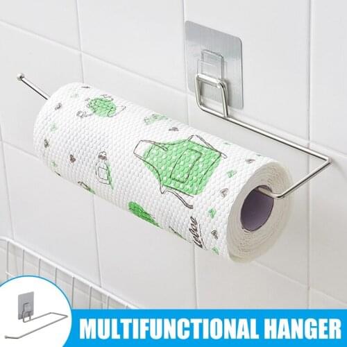 Toilet Roll Holder Stand Organizer Rack Cabinet Paper Towel Hanger Bathroom Accessories