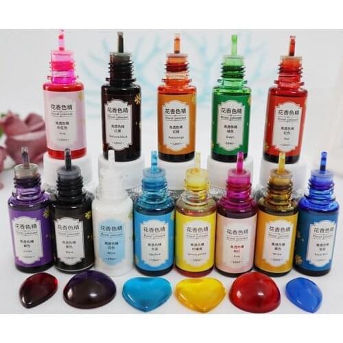 10ml Epoxy Resin Diffusion Pigment Epoxy Resin Pigment alcohol ink Liquid Colorant Dye Ink Diffusion Resin Jewelry Making
