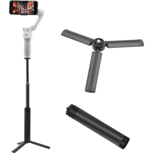 For DJI OM 4 Extension Pole Selfie Stick Folding Tripod for Osmo Mobile 3 2 Zhiyun Handheld Gimbal Stand Holder Mount Accessorie
