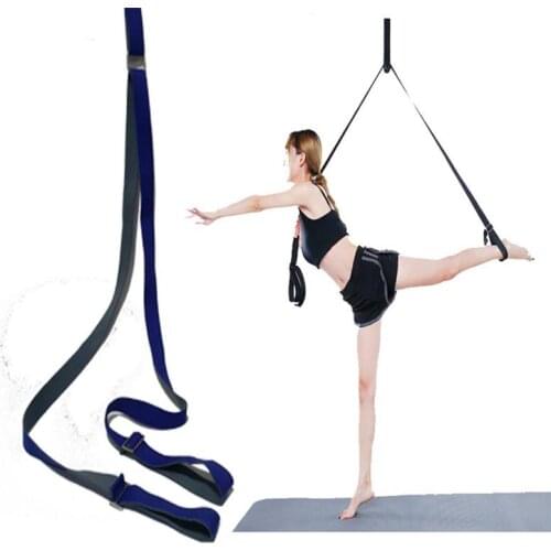 2021 Stretch Strap Elastic Yoga Strap Exercise Stretch Band for Yoga Pilates Fitness Exercise Resistance Belt Bands