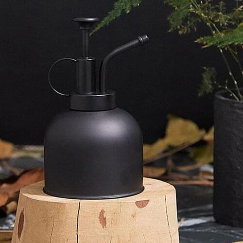 300ML Small Vintage Handheld Pressure Watering Can Spray Bottle for Indoor Plant Succulents Cleaning