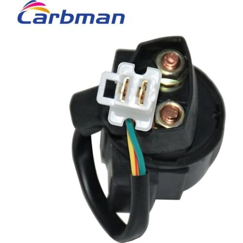 Carbman Motorbike Parts Starter Relay Solenoid For Yamaha Warrior 350 YFM350 1987-2004 Atv New