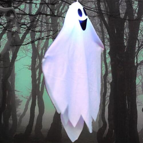 Halloween Colorful Ghost Hanging Indoor Outdoor Specter Party Ornament Utility Pendant Props Halloween Event Party Decoration