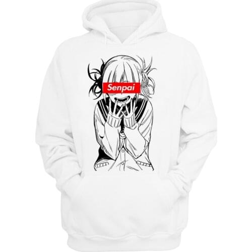 Male boku no hero academia hoodie Senpai Anime Hoodies Sweatshirts Japanese Amine Waifu Hoodie Men Girl Harajuku Hoody Women